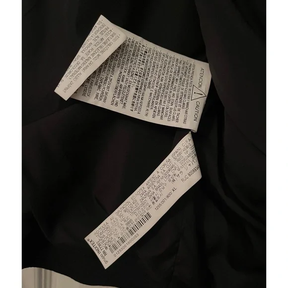 🖤ZARA brand Motorcycle Faux Suede Black with Silver Detail Jacket Size XL🖤 - Picture 11 of 12